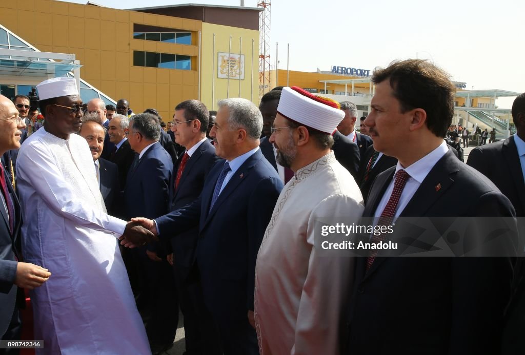 Turkish President Erdogan in Chad