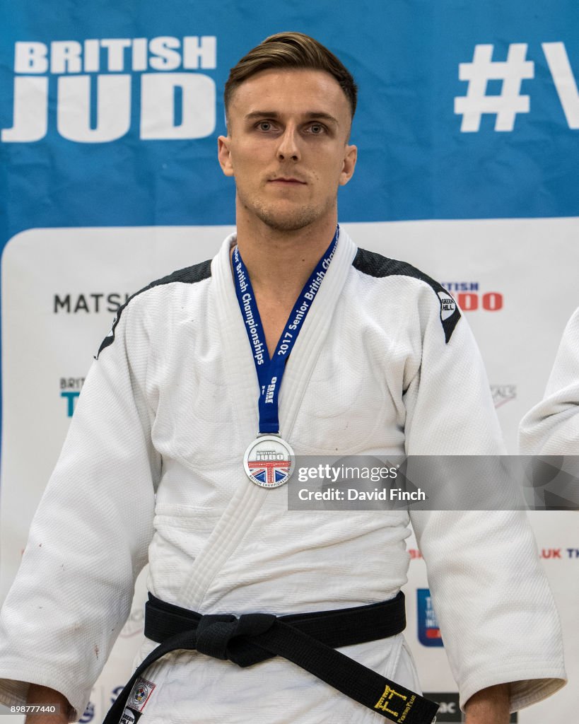 Under 90kg silver medallist, Samuel Potts 0f Team bath, during the ...