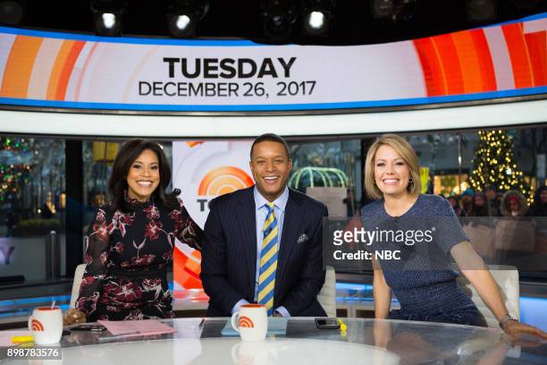 Sheinelle Jones, Craig Melvin and Dylan Dreyer on Tuesday, Tuesday 26, 2017 --