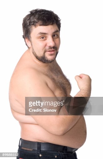 Fat Man High-Res Stock Photo - Getty Images