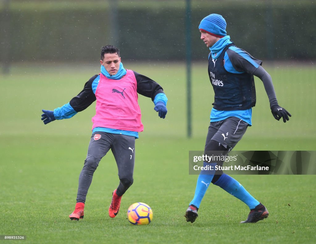 Arsenal Training Session