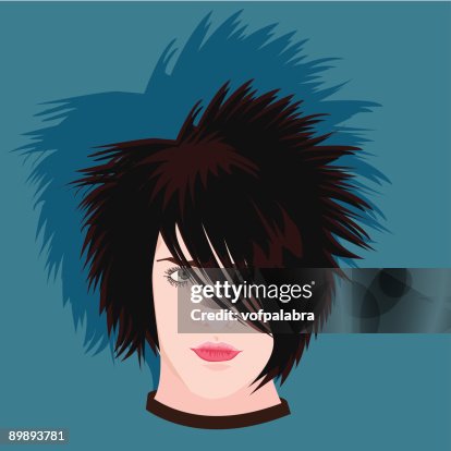 Emo Rage Face Angry Looking Teenage Emo High-Res Vector Graphic - Getty Images