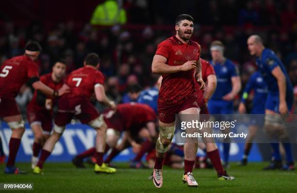 Limerick , Ireland - 26 December 2017; Sammy Arnold of Munster during the Guinness PRO14 Round 11 match between Munster and Leinster at Thomond Park...