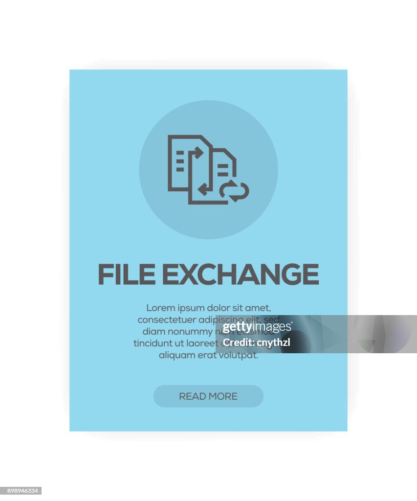 File Exchange Concept High-Res Vector Graphic - Getty Images