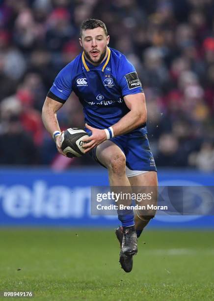 Limerick , Ireland - 26 December 2017; Robbie Henshaw of Leinster during the Guinness PRO14 Round 11 match between Munster and Leinster at Thomond...