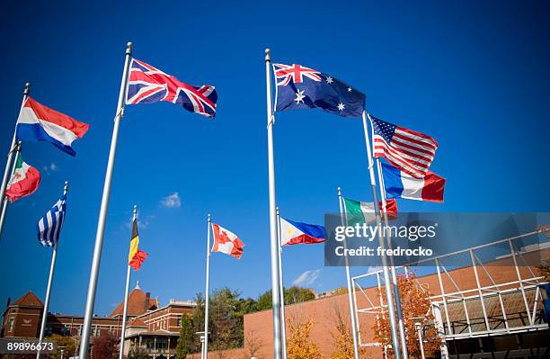 national flags - eu flag union jack stock pictures, royalty-free photos & images