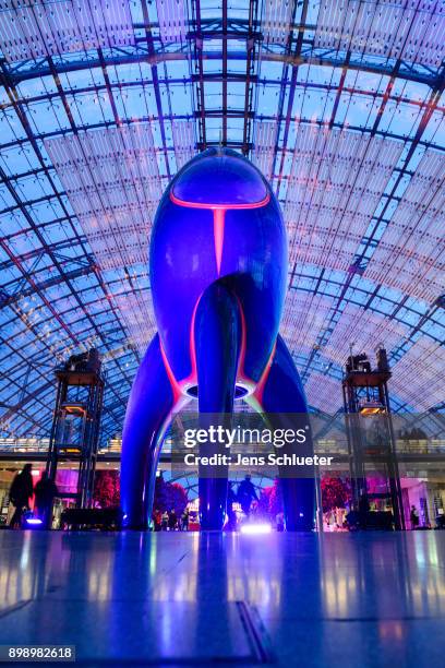 Participants attend the 34C3 Chaos Communication Congress of the Chaos Computer Club on December 27, 2017 in Leipzig, Germany. The annual congress...