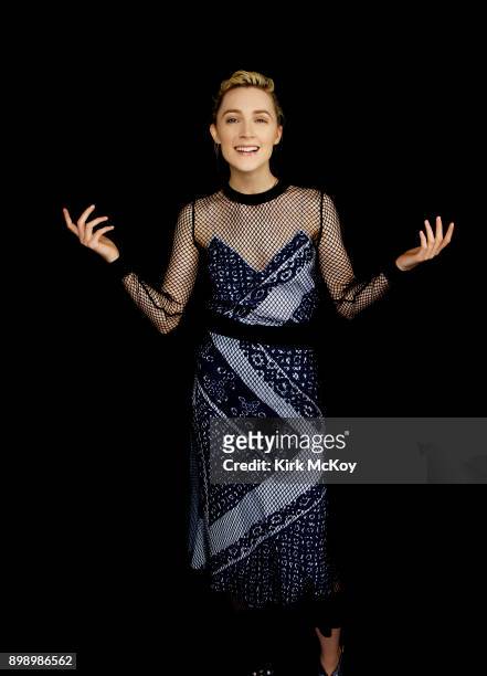 Actress Saoirse Ronan is photographed for Los Angeles Times on November 11, 2017 in Los Angeles, California. PUBLISHED IMAGE. CREDIT MUST READ: Kirk...