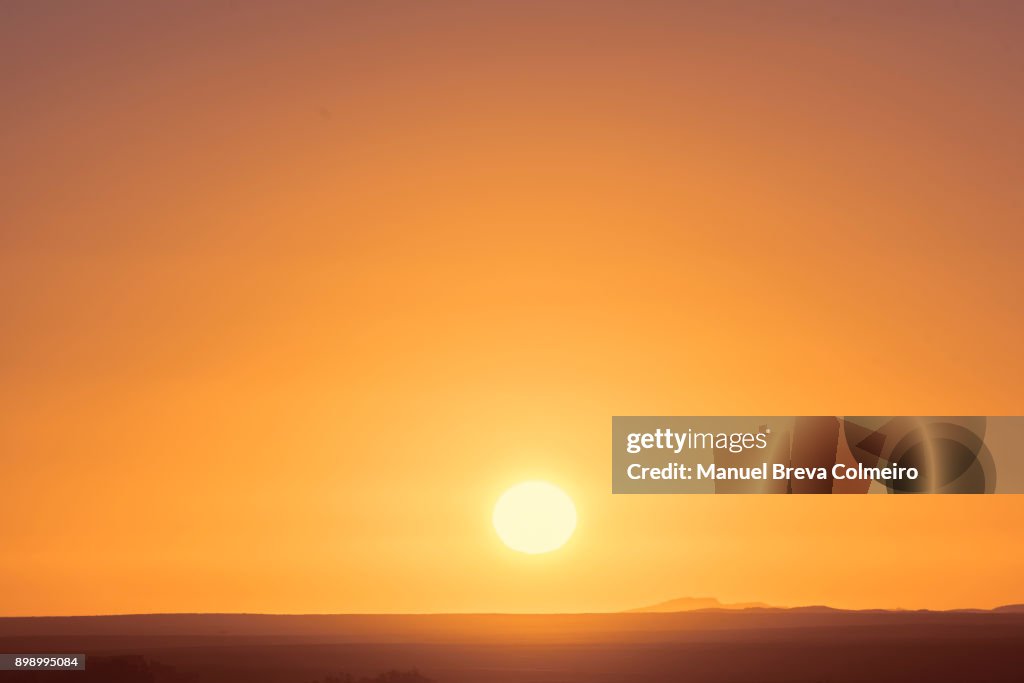 Sunrise in Sahara