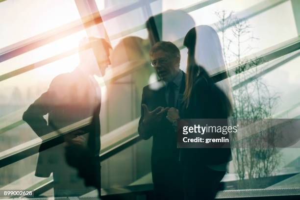 abstract group of business people in the office - lobby stock pictures, royalty-free photos & images