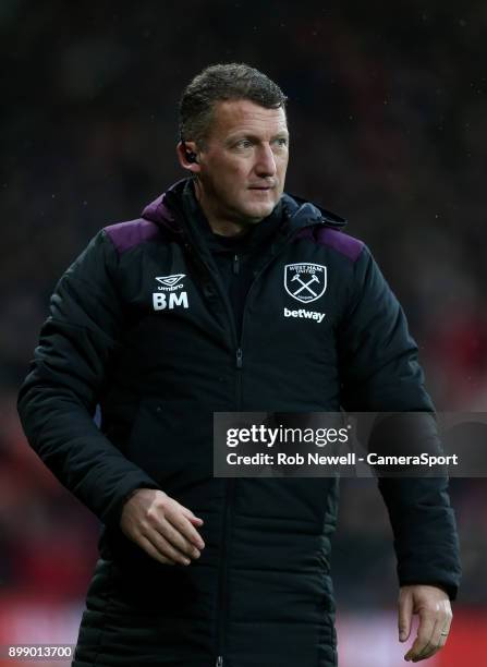 West Ham United's Billy McKinlay during the Premier League match between AFC Bournemouth and West Ham United at Vitality Stadium on December 26, 2017...