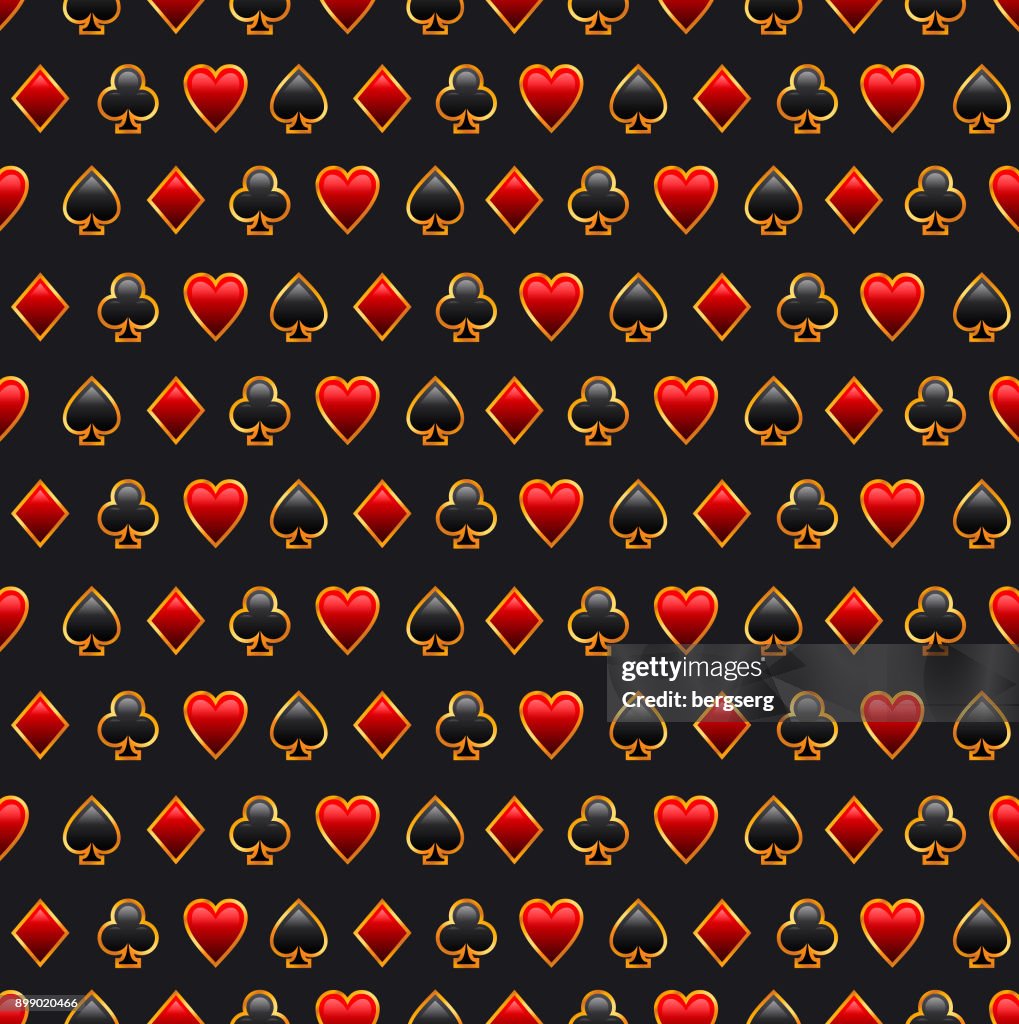 Card Suits Background