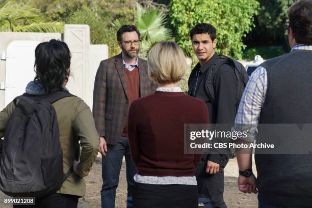 The Bunker Games" -- Team Scorpion must work with Toby's nemesis, Quincy Berkstead , and his wife, Amy , Toby's ex-fiancé, when they are locked...