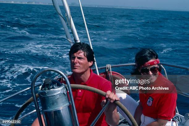 Christopher Reeve, Kathleen Sullivan interview at Summer Olympics.