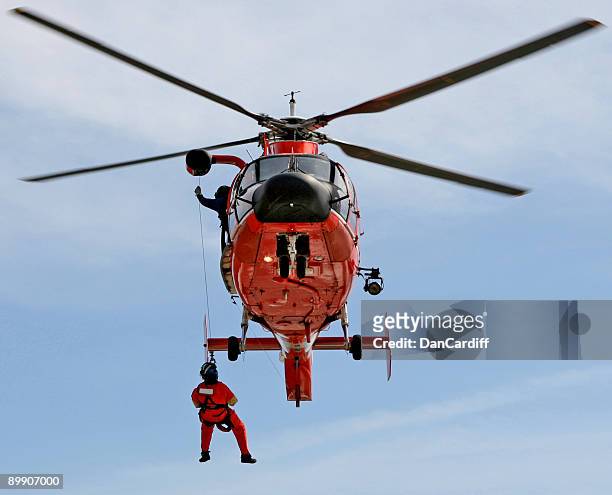 coast guard - helicopter rescue stock pictures, royalty-free photos & images
