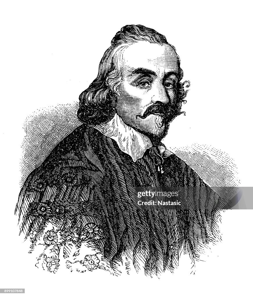 Sir William Harvey (1578 – 1657) was an English physician who made seminal contributions in anatomy and physiology.