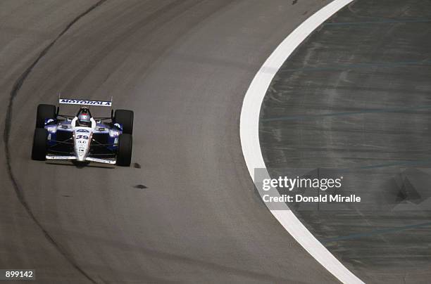 Michael Andretti drives his Team Motorola Honda Lola during the Grand Prix of Chicago round 7 of the CART FedEx Championship Series on June 30, 2002...