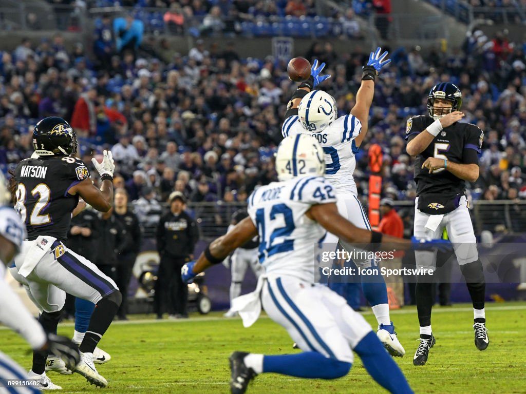 NFL: DEC 23 Colts at Ravens