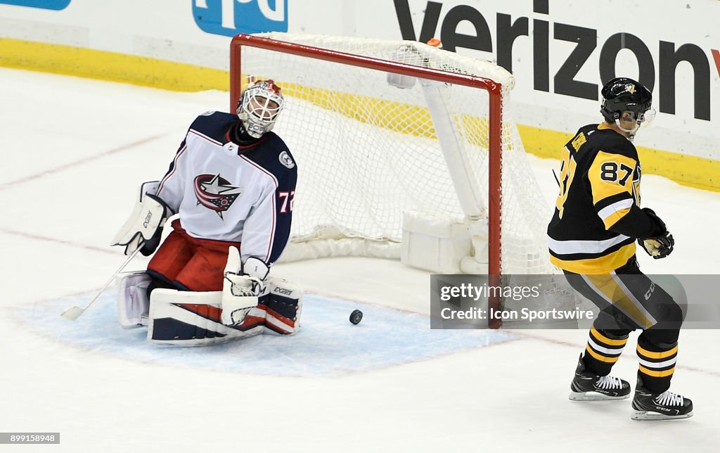 NHL: DEC 27 Blue Jackets at Penguins