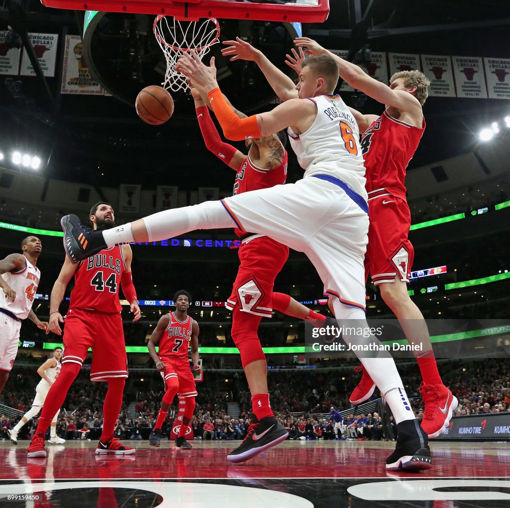 New York Knicks v Chicago Bulls