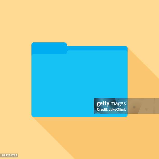 stockillustraties, clipart, cartoons en iconen met mappictogram flat 2 - documenten-archiveren
