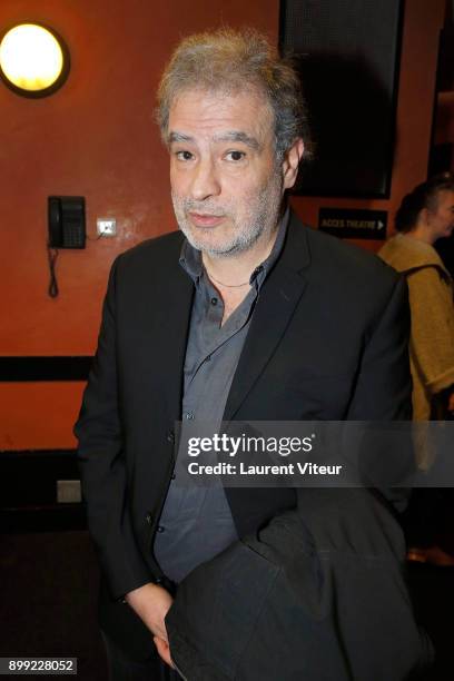 Humorist Raphael Mezrahi attends "Laurent Gerra -Sans Moderation" Show at L'Olympia on December 26, 2017 in Paris, France.