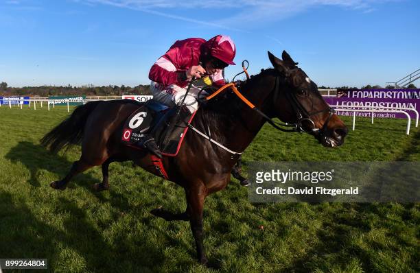 Dublin , Ireland - 28 December 2017; Apple's Jade, with Davy Russell up, on their way to winning the Squared Financial Christmas Hurdle on day 3 of...