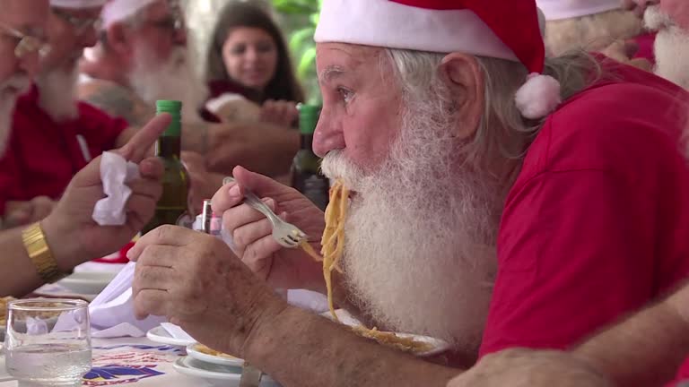 Sweaating Santa Celebrating End Of School Videos and HD Footage - Getty Images