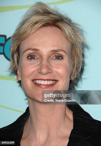 Jane Lynch arrives at the 2009 TCA Summer Tour's Fox All-Star Party at The Langham Resort on August 6, 2009 in Pasadena, California.