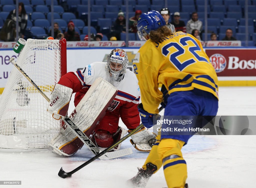 Sweden v Czech Republic - 2018 IIHF World Junior Championship