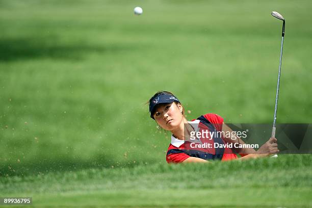 Kristen Park of the USA during the final day of the 2009 Junior Solheim Cup Matches, at the Aurora Country Club on August 19, 2009 in Aurora, Ilinois