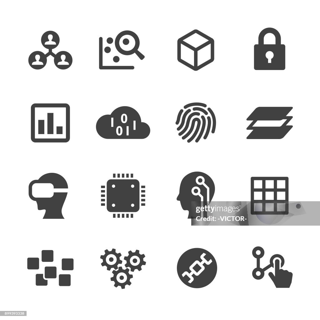 Technology Trend Icons - Acme Series