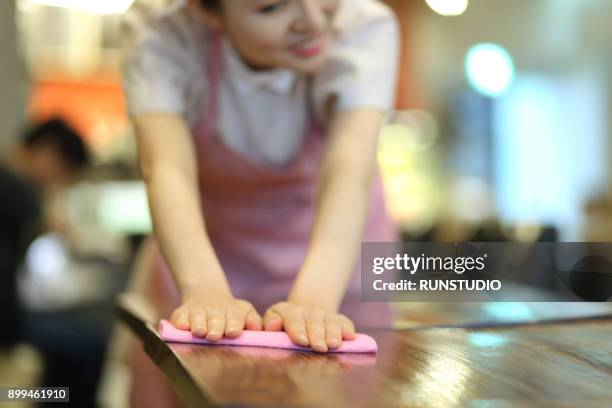 Wiped Table 163 Woman Wiping Down Table Stock Photos, High-Res Pictures, and Images ...