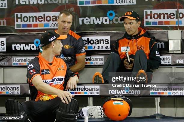 Justin Retta Perth 18 Adam Voges And Justin Langer Photos & High Res Pictures - Getty Images