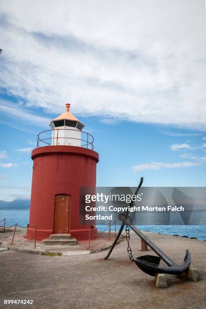 molja lighthouse, norway - beacon hotel stock pictures, royalty-free photos & images
