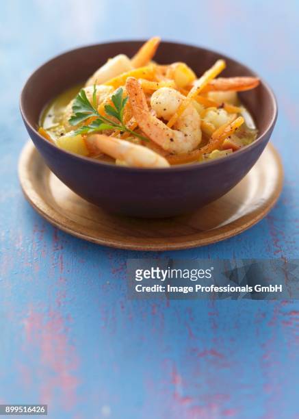 indian-style shrimps - gambas ストックフォトと画像