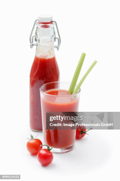 tomato juice with celery - celery sticks stock pictures, royalty-free photos & images