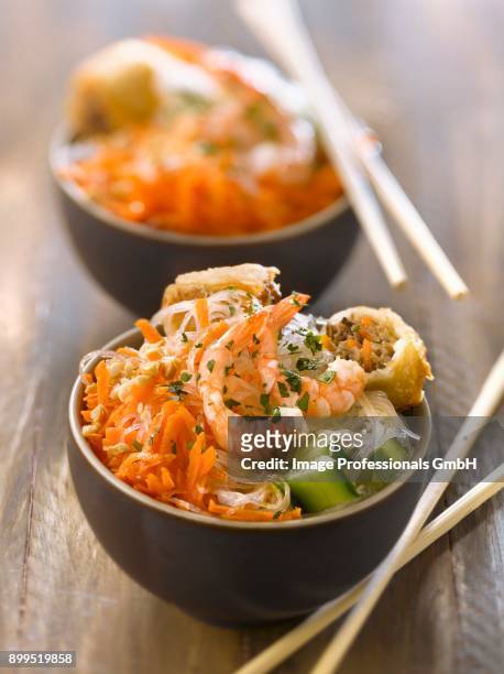 shrimp bo-bun - citrics stock pictures, royalty-free photos & images
