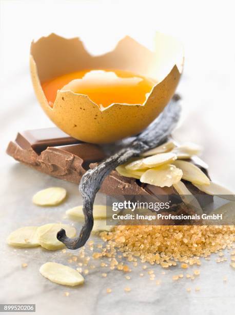 composition with ingredients for pastries - body sugars stock pictures, royalty-free photos & images