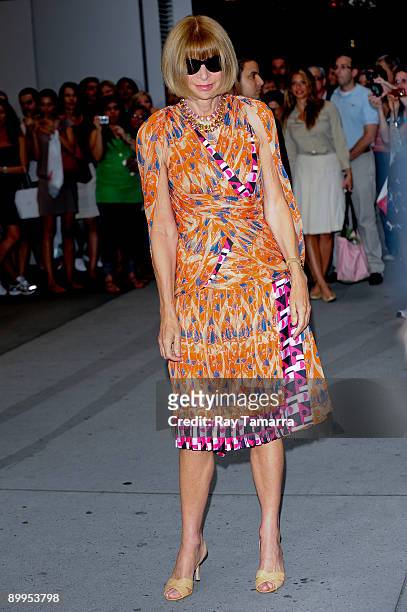 Vogue Editor-In-Chief Anna Wintour attends "The September Issue" Premiere at The Museum of Modern Art on August 19, 2009 in New York, New York.