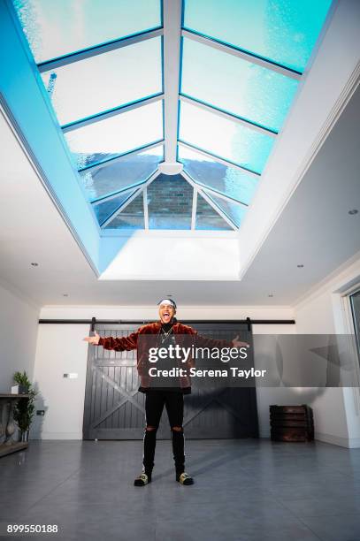 DeAndre Yedlin poses for photos during a photo shoot in Jesmond on November 30 in Newcastle upon Tyne, England.