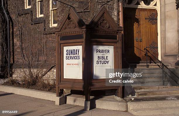 Preaching Sign Sermon Sign High-Res Stock Photo - Getty Images