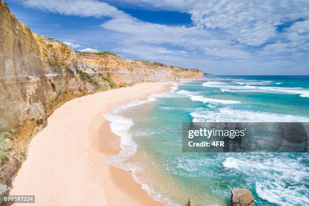 gibson steps, twelve apostels, great ocean road, australia - gibson stock pictures, royalty-free photos & images