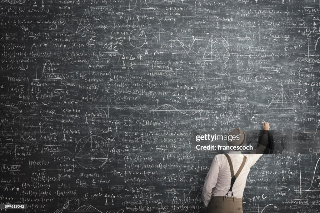 Wise man got mathematical problem solution