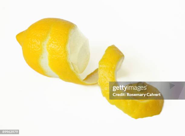 Lemon Parts Rind 405 Peeled Lemon Stock Photos, High-Res Pictures, and Images - Getty Images