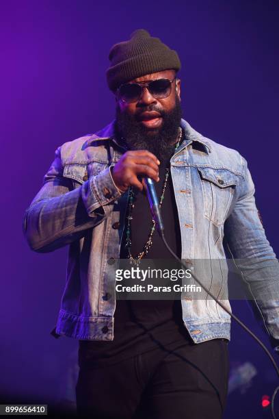 Black Thought of The Roots performs in concert during The Roots Holiday tour at Coca-Cola Roxy on December 29, 2017 in Atlanta, Georgia.