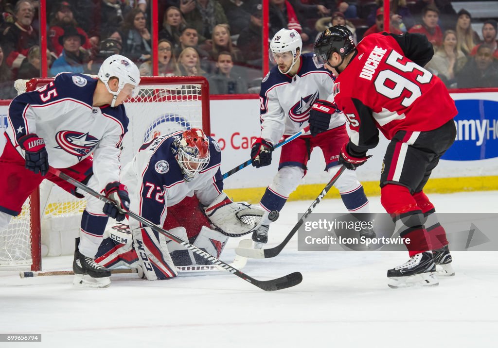 NHL: DEC 29 Blue Jackets at Senators