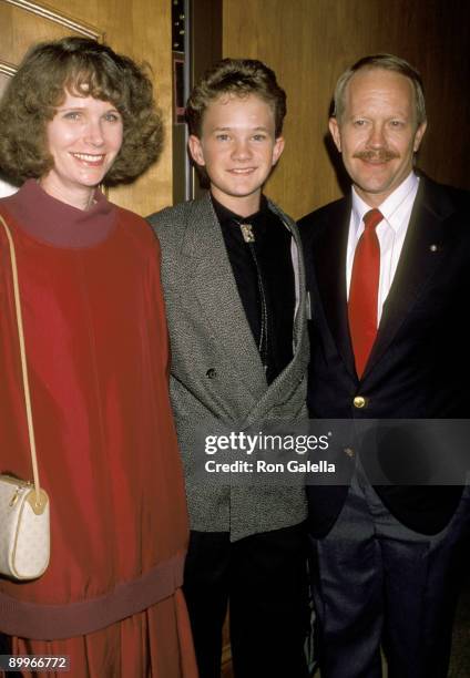 Neil Patrick Harris, Mother Sheila Harris, and Father Ron Harris