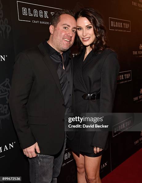 Co-owner Chris Barish and and his wife Julie Mulligan attend the