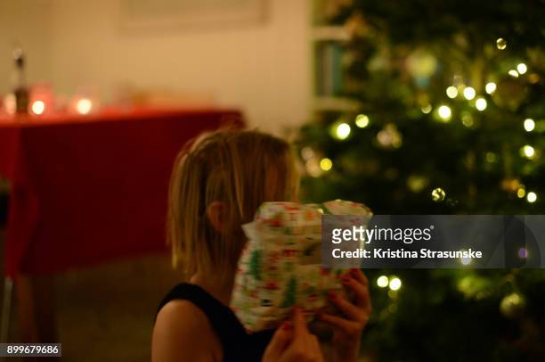 christmas presents - christmas norway stock pictures, royalty-free photos & images